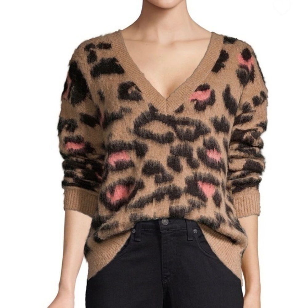 WILDFOX Preppy Kitty Tatum Sweater size S NWOT